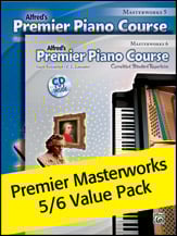 Alfred's Premier Piano Course Masterworks piano sheet music cover